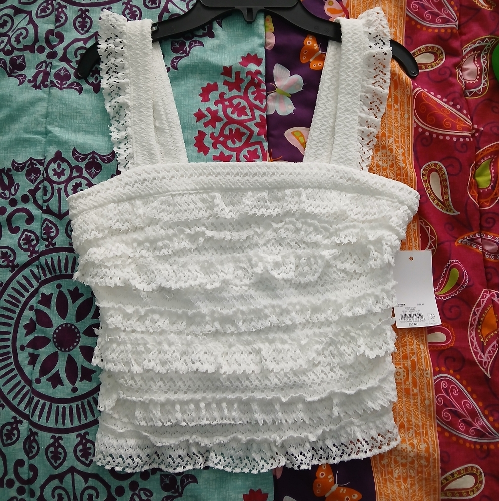 SO Lace Cami Crop Top
